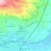 West Monkton topographic map, elevation, terrain