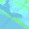 Cull Island topographic map, elevation, terrain