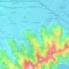 Spreydon-Cashmere Community topographic map, elevation, terrain