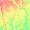 Berrien County topographic map, elevation, terrain