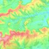 Ebbesborne Wake topographic map, elevation, terrain