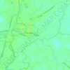 San Agustin topographic map, elevation, terrain