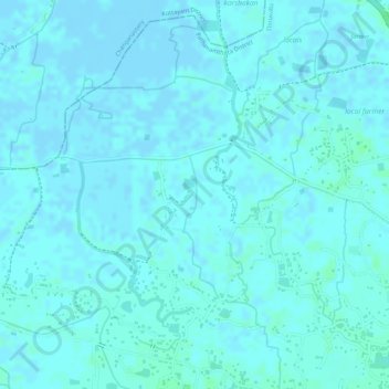 Mepral topographic map, elevation, terrain