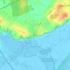 Kuden topographic map, elevation, terrain