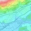 Wiedlisbach topographic map, elevation, terrain