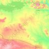 Cahora-Bassa topographic map, elevation, terrain