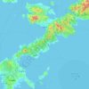 Nago topographic map, elevation, terrain
