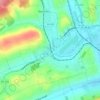 Cressona topographic map, elevation, terrain