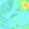 Knockmant topographic map, elevation, terrain