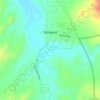 Midwest topographic map, elevation, terrain