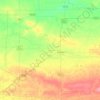 Jay County topographic map, elevation, terrain