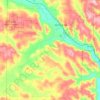 Spring Creek Township topographic map, elevation, terrain