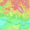 Shire of Baw Baw topographic map, elevation, terrain