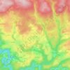 Wibrin topographic map, elevation, terrain