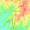 Chesnee topographic map, elevation, terrain