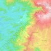 Lebialem topographic map, elevation, terrain