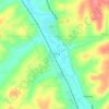 Callery topographic map, elevation, terrain