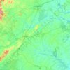 Orange County topographic map, elevation, terrain