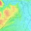 Belmont topographic map, elevation, terrain