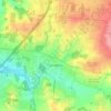 Springboro topographic map, elevation, terrain