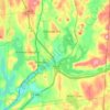 Town of Southeast topographic map, elevation, terrain