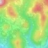 Curio topographic map, elevation, terrain