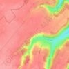 Les Préaux topographic map, elevation, terrain