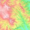 Lachin District topographic map, elevation, terrain