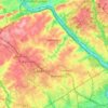 Lower Merion Township topographic map, elevation, terrain