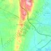 Braddock Heights topographic map, elevation, terrain