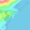 Rigolet topographic map, elevation, terrain