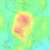 Rosegreen topographic map, elevation, terrain