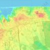 Miller Place topographic map, elevation, terrain