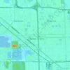 Medley topographic map, elevation, terrain