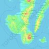 Negros Oriental topographic map, elevation, terrain