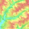 Rimons topographic map, elevation, terrain
