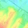 Lolworth topographic map, elevation, terrain