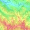 Cussac topographic map, elevation, terrain