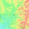 Greene County topographic map, elevation, terrain