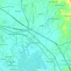 Balagtas topographic map, elevation, terrain