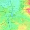 Sandon topographic map, elevation, terrain