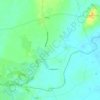 Straffan topographic map, elevation, terrain