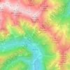 Mollia topographic map, elevation, terrain