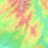 Murree Tehsil topographic map, elevation, terrain