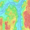 Rödbo topographic map, elevation, terrain