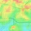 Broadway East topographic map, elevation, terrain