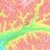 Matanuska Valley State Moose Range topographic map, elevation, terrain