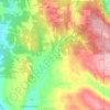 Town of Charlotte topographic map, elevation, terrain