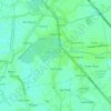 Calumpit topographic map, elevation, terrain