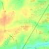Gislingham topographic map, elevation, terrain